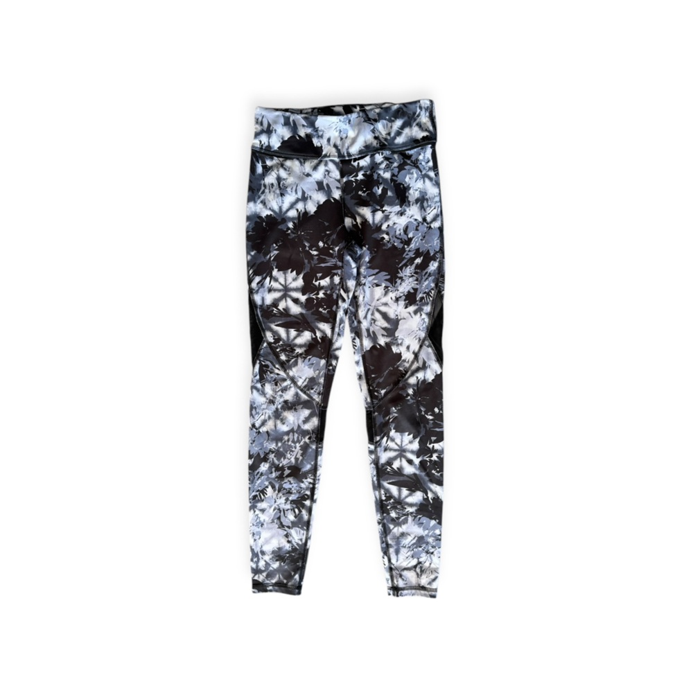 Alala athletic pants leggings athleisure black gray white small work out